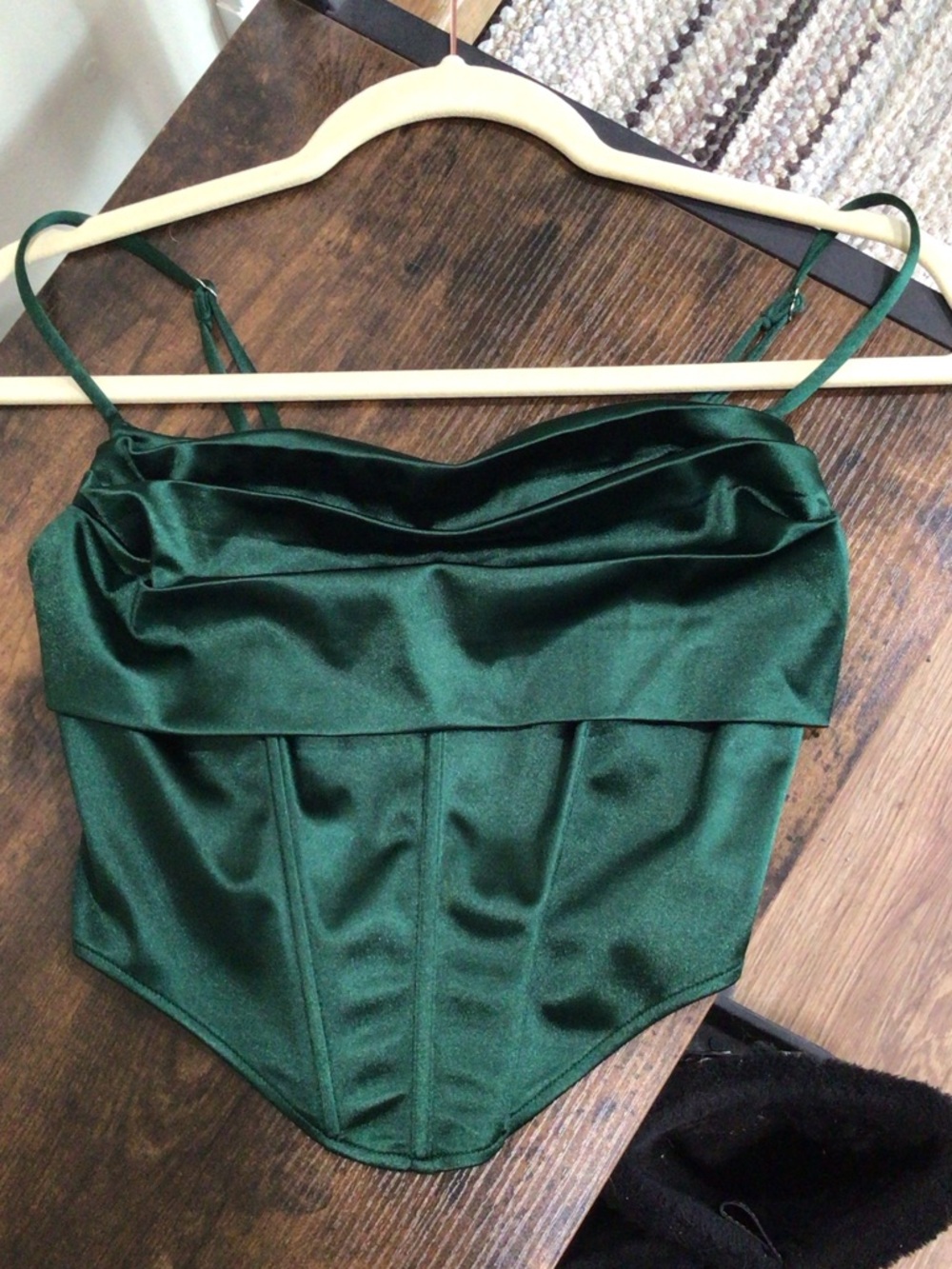 Celebrity by Hera Emerald Zip Back Corset S